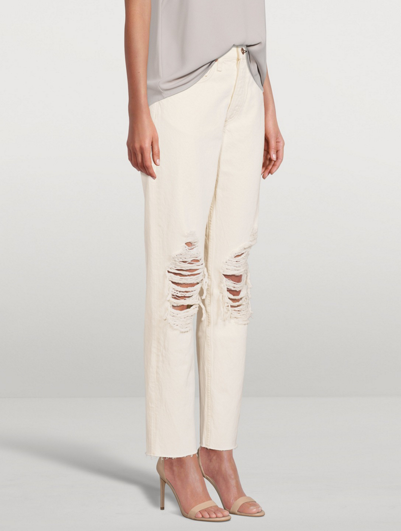 Rosa Mid-Rise Boyfriend Jeans
