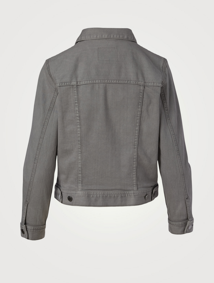 Evonne Cropped Trucker Jacket