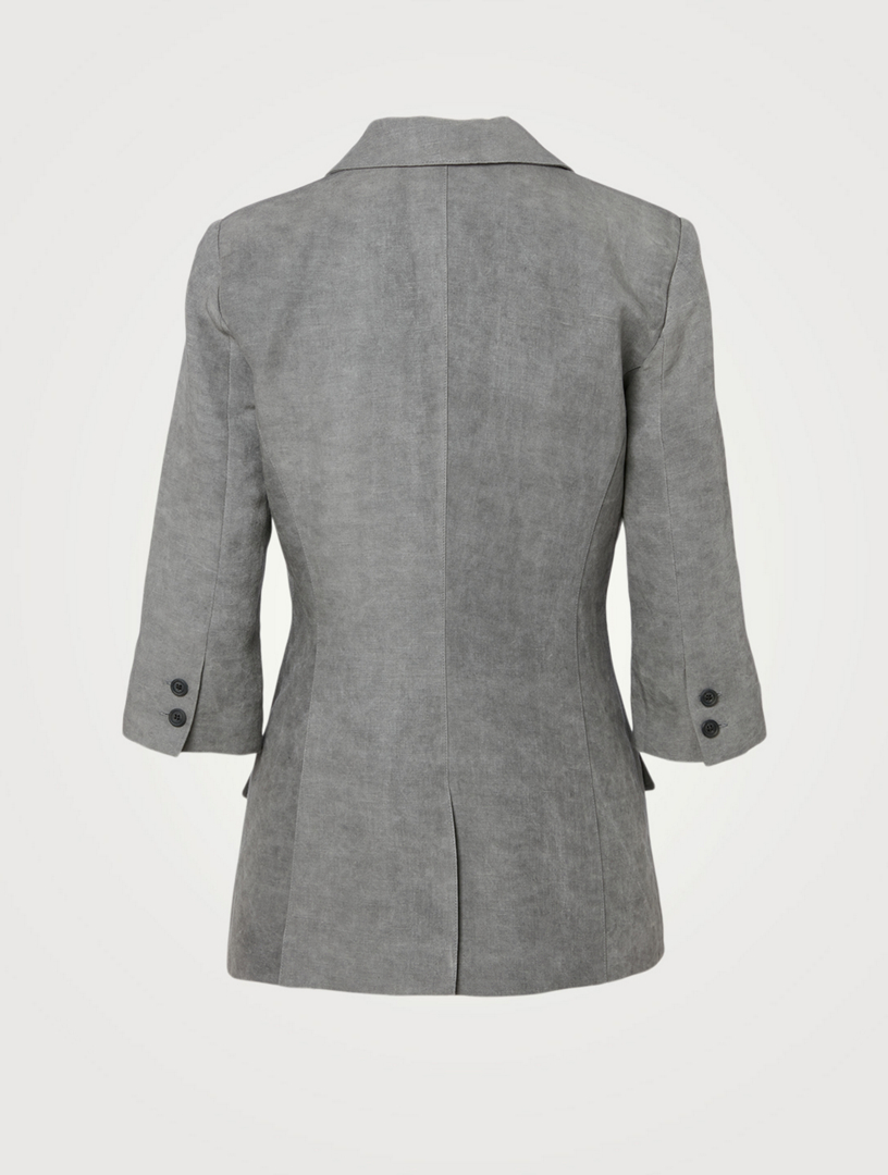 SMYTHE Blazer à manches trois-quarts Holt Renfrew