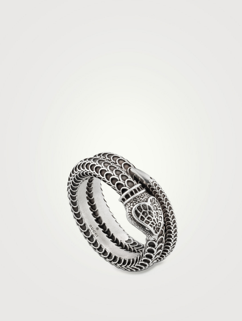 GUCCI Bague serpent Gucci Garden en argent sterling Holt Renfrew