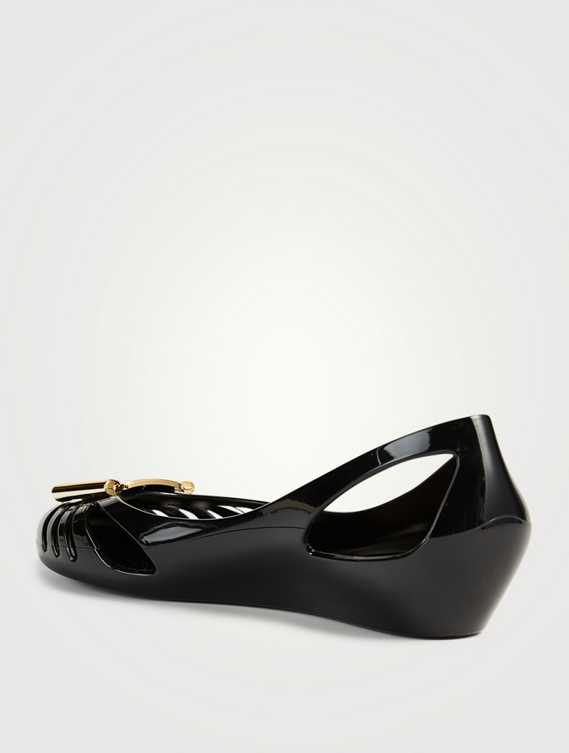 FERRAGAMO Bermuda Jelly Ballet Flats Holt Renfrew
