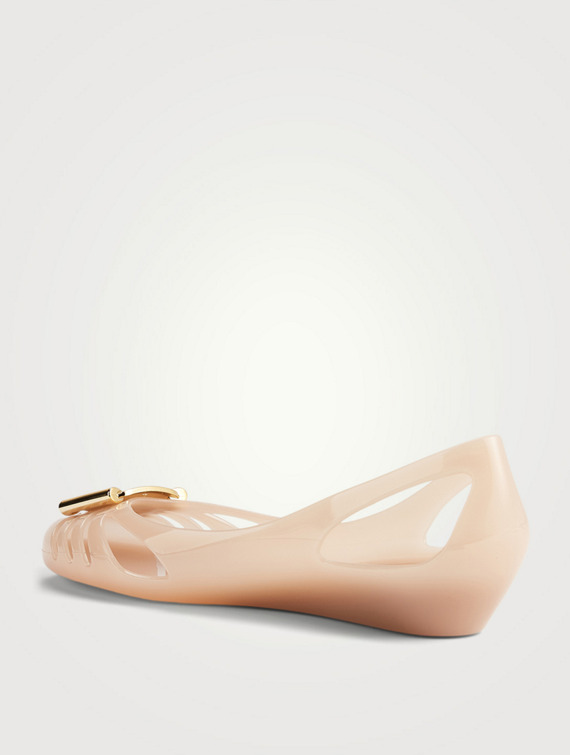 FERRAGAMO Bermuda Jelly Ballet Flats Holt Renfrew