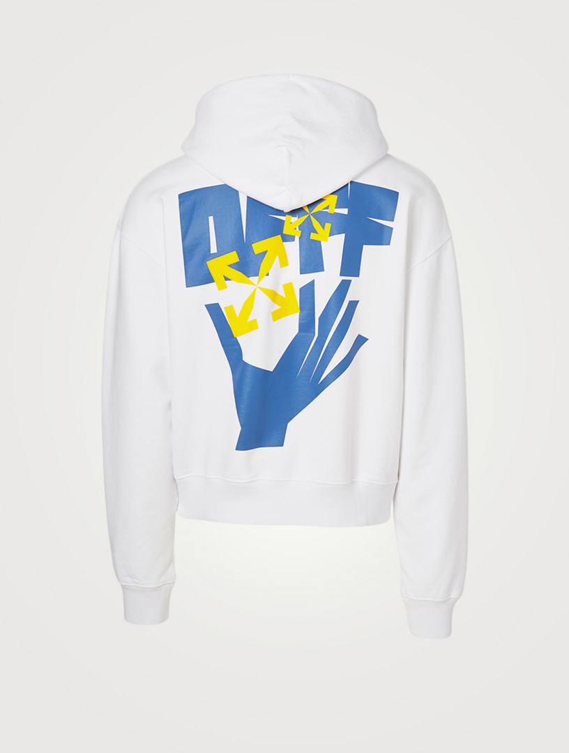 Off white 2024 hands hoodie