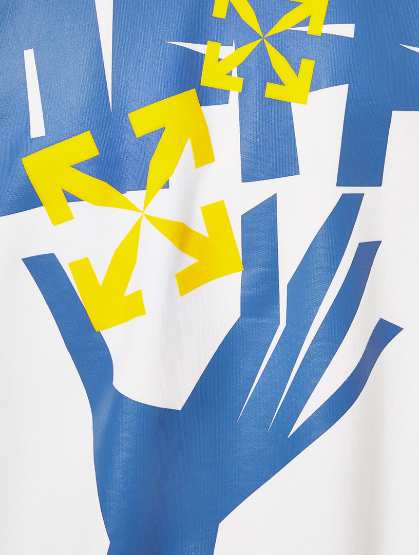 OFF-WHITE Hand Off Cotton Hoodie | Holt Renfrew