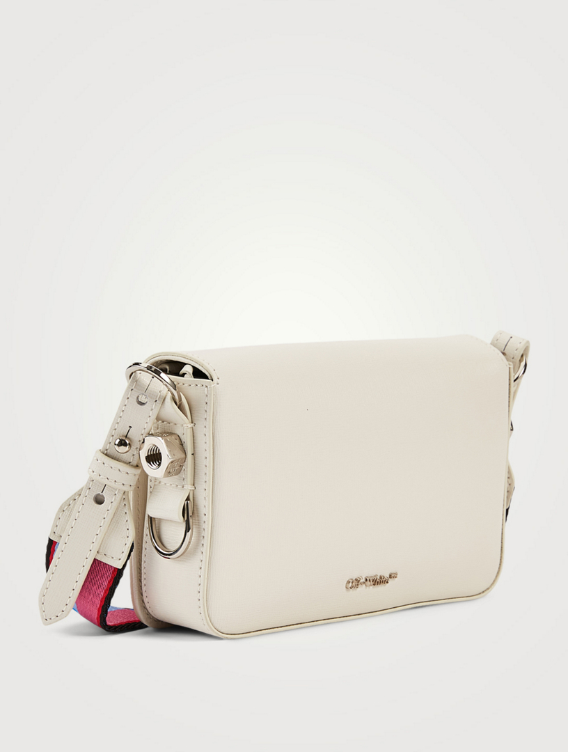 OFF-WHITE Mini Diag Leather Crossbody Bag | Holt Renfrew