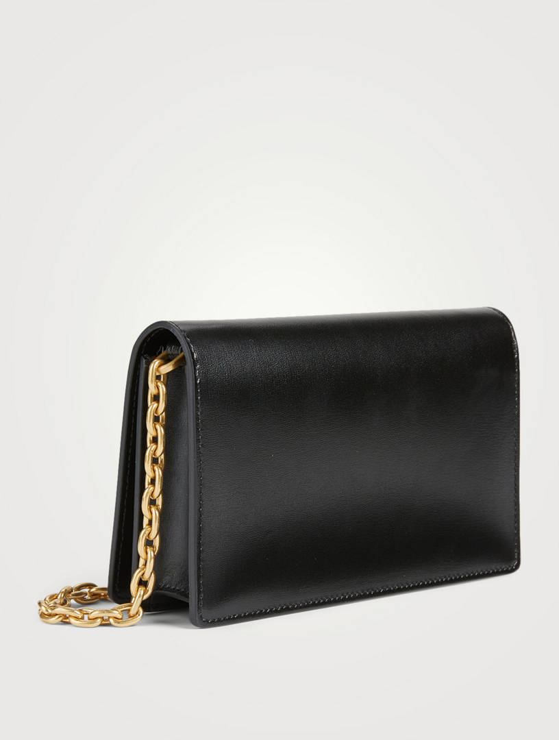 OFF-WHITE Jitney 0.5 Twist Leather Crossbody Chain Bag