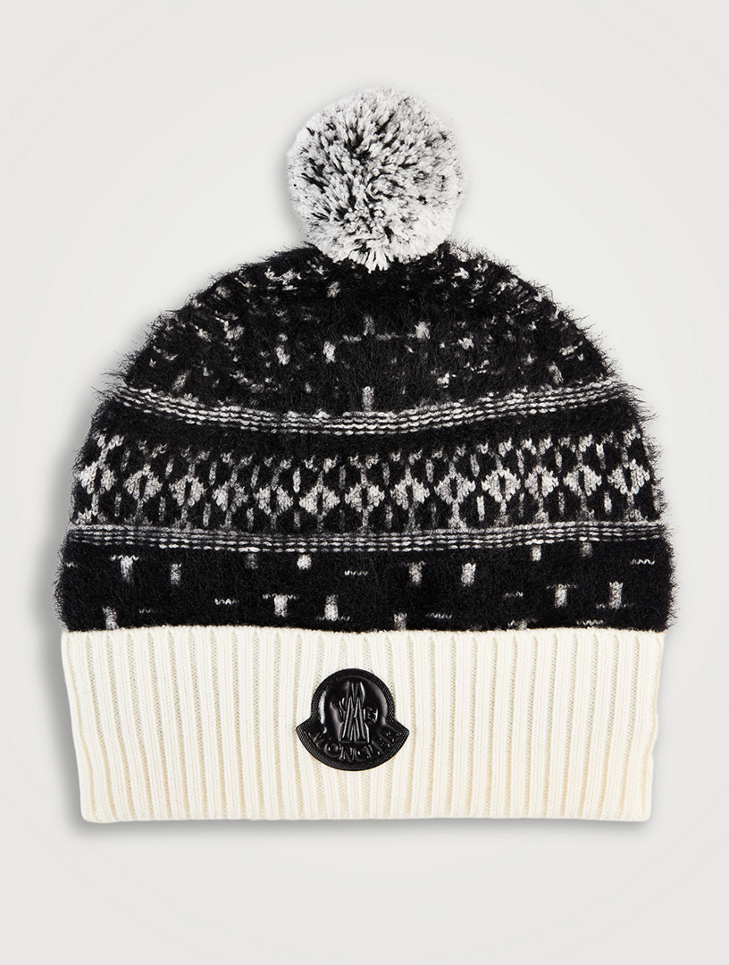 Wool Jacquard Beanie