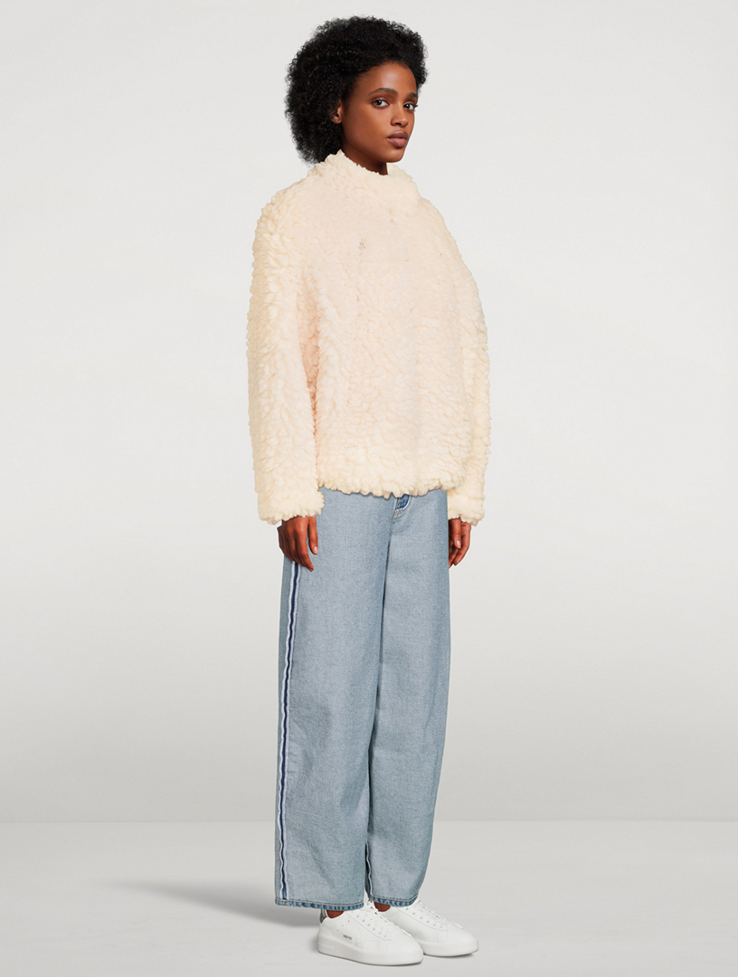 Faux Shearling Jacket