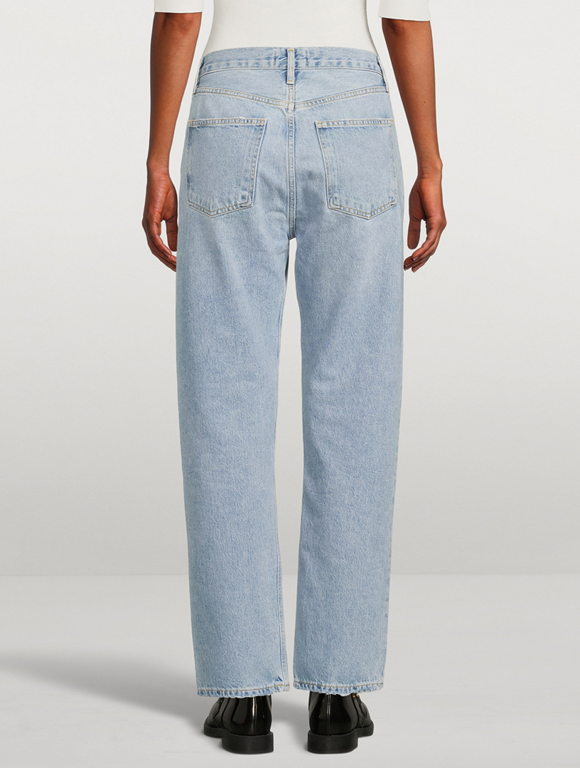 90's Pinch High-Waisted Jeans
