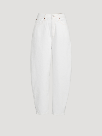 AGOLDE Balloon Curved High-Waisted Jeans | Holt Renfrew