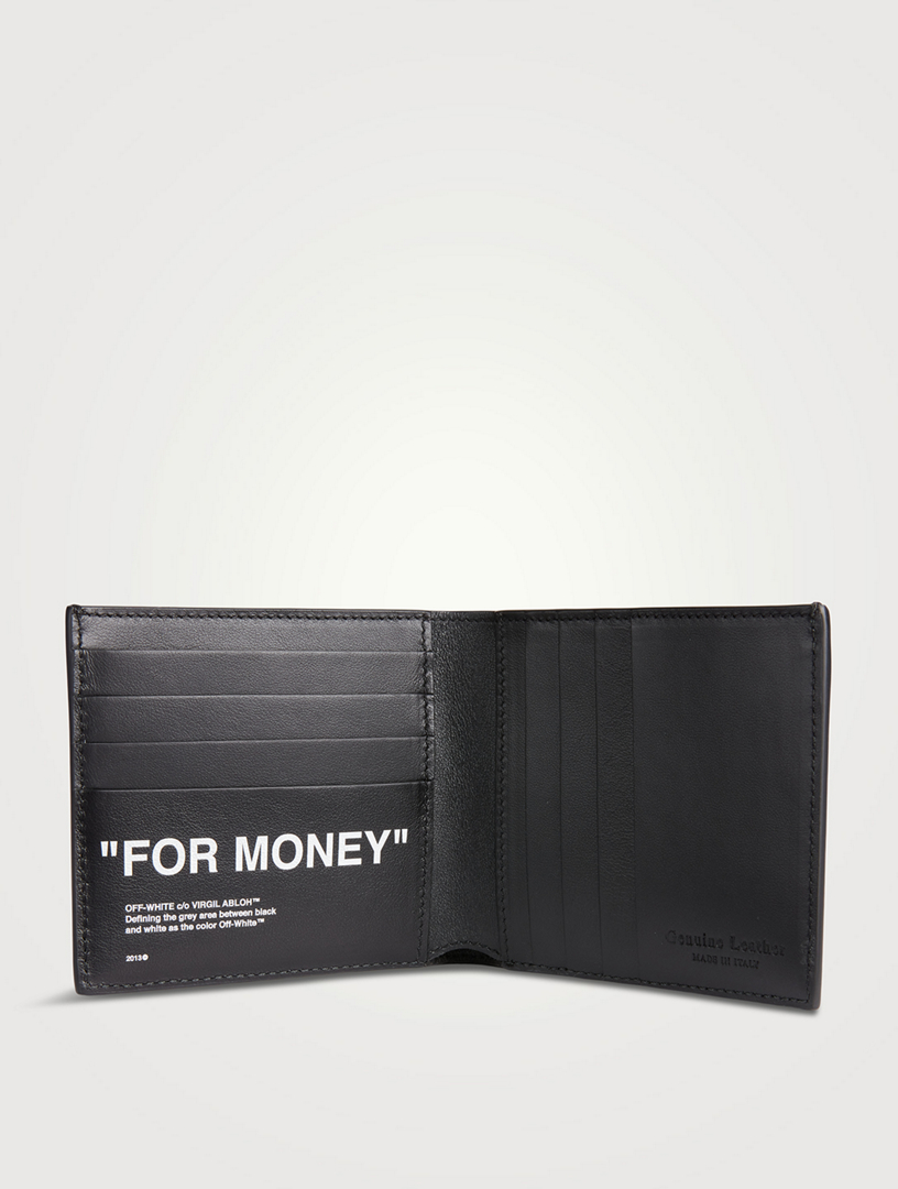 Leather Double Fold Wallet