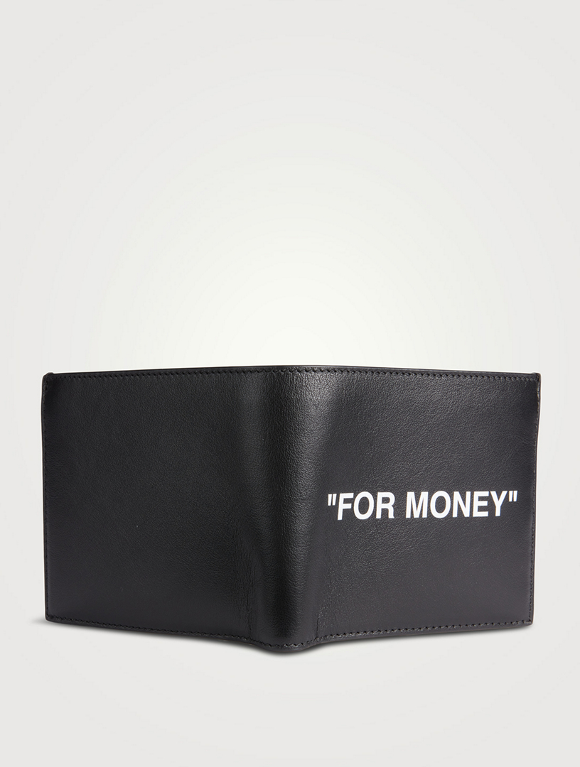 Leather Double Fold Wallet
