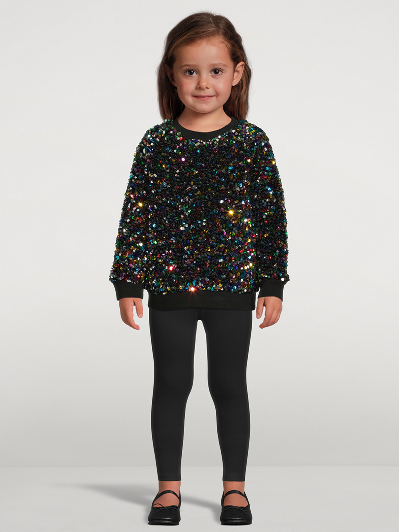 Kids Fleece Sequin Sweatshirt