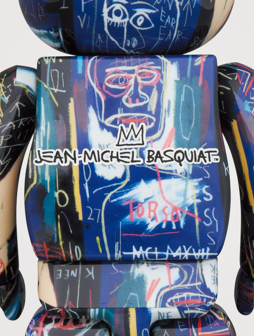 BEARBRICK Jean Michel Basquiat #7 100% & 400% Be@rbrick