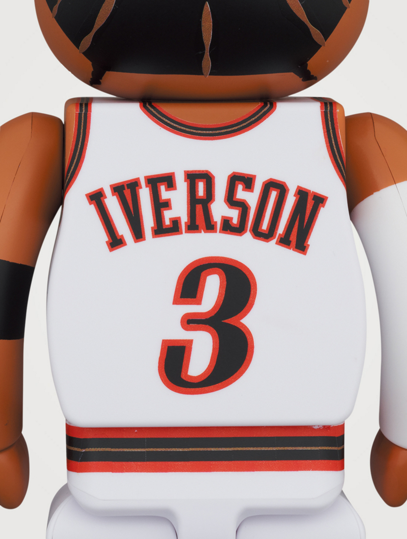 BE@RBRICK Allen Iverson100％ ＆ 400％ BEARBRICK Allen Iverson 100% & 400% Be@rbrick Set | Holt Renfrew