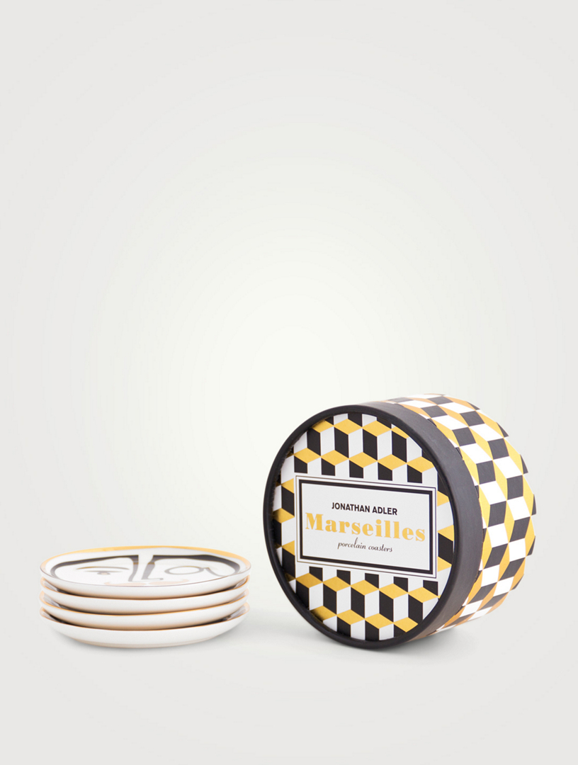 JONATHAN ADLER Marseilles Porcelain Coasters Holt Renfrew