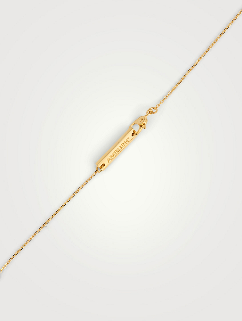 18K Gold Plated Padlock Pendant Necklace