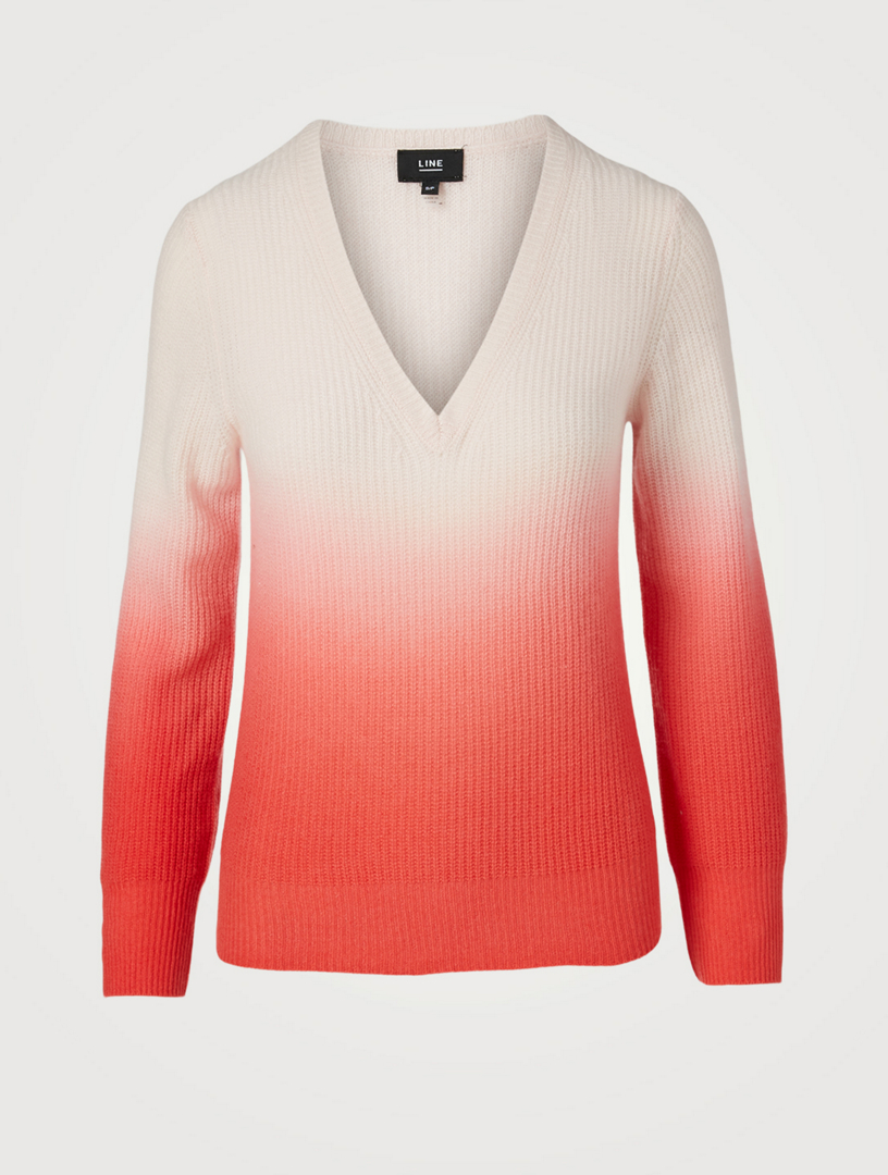 Oliana Cashmere V-Neck Sweater