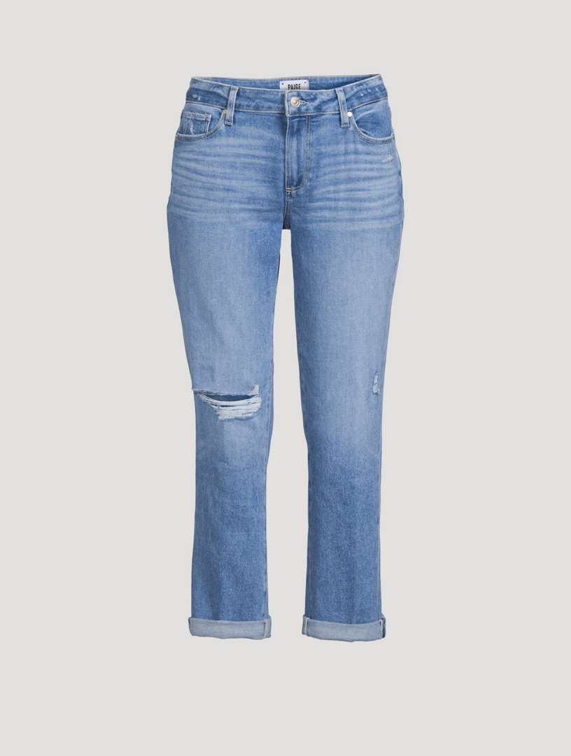 Womens PAIGE blue Brigitte Slim Boyfriend Jeans