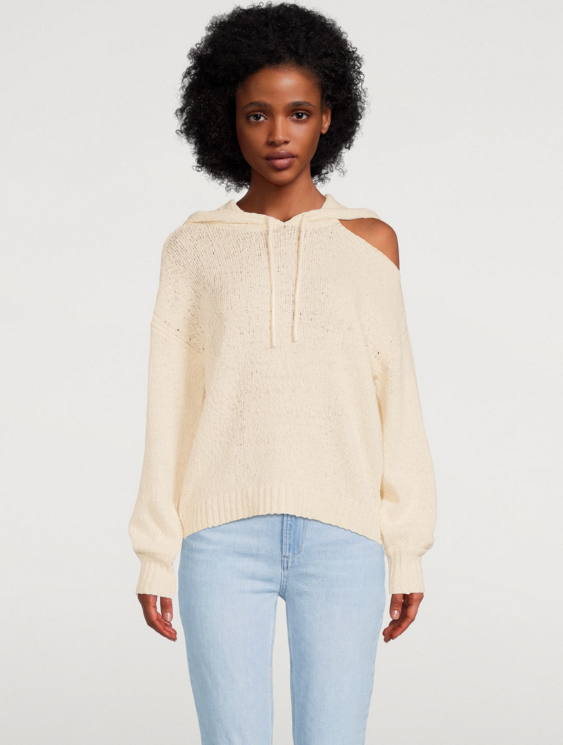 PAIGE Vetra One Shoulder Sweater Holt Renfrew