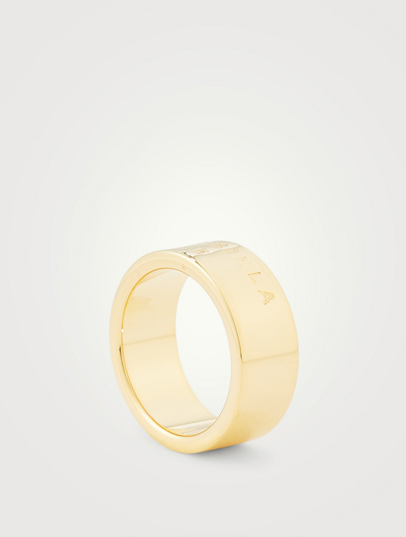 Minimal Logo Ring