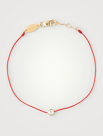 REDLINE Bracelet fil Pure en or 18 carats avec diamant  Métallique