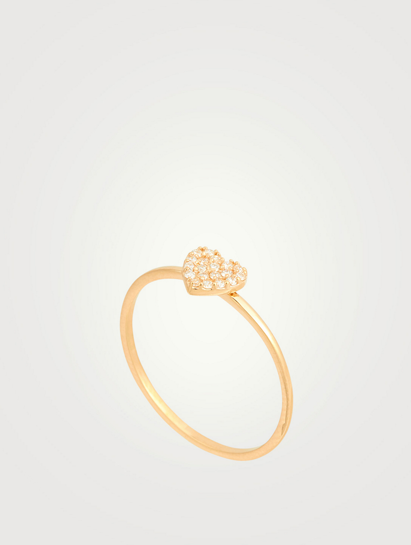 ANZIE Love Letter Heart Bracelet Gold