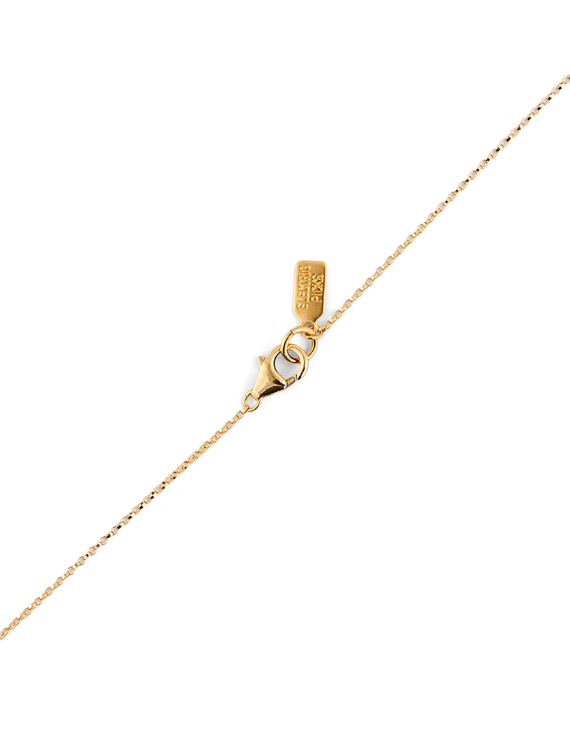 Tudor 14K Gold-Filled Pendant Necklace With M Letter