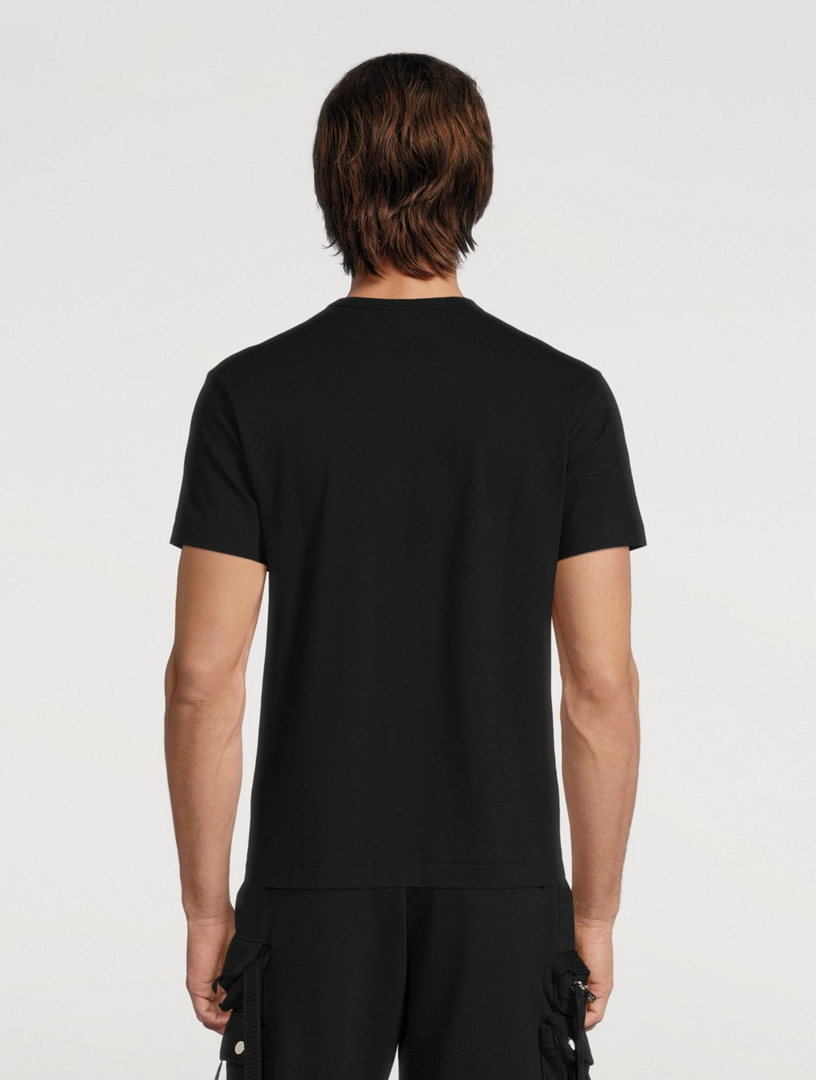 COMME DES GARÇONS PLAY Double Heart Patch T-Shirt | Holt Renfrew