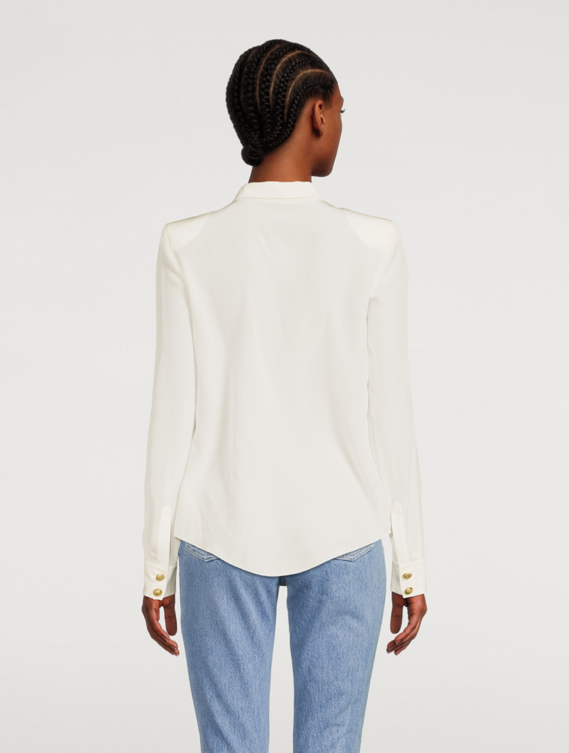 Silk Crepe De Chine Shirt