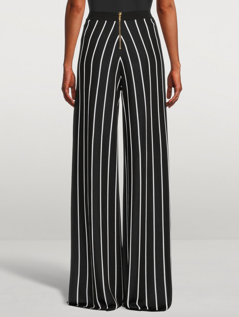 Balmain striped sale pants