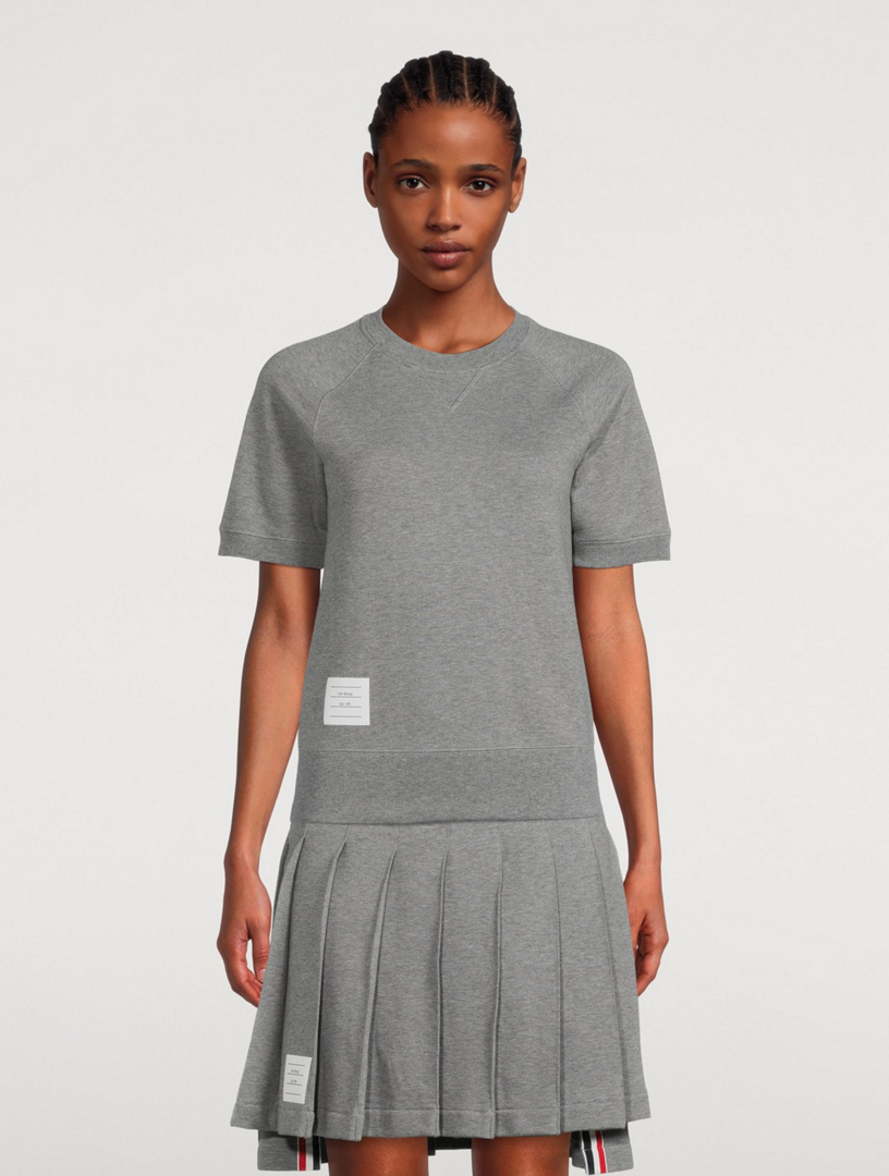Cotton Short-Sleeve Sweatshirt