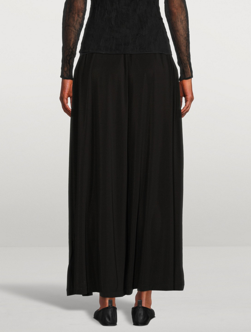 Drape Jersey Pants