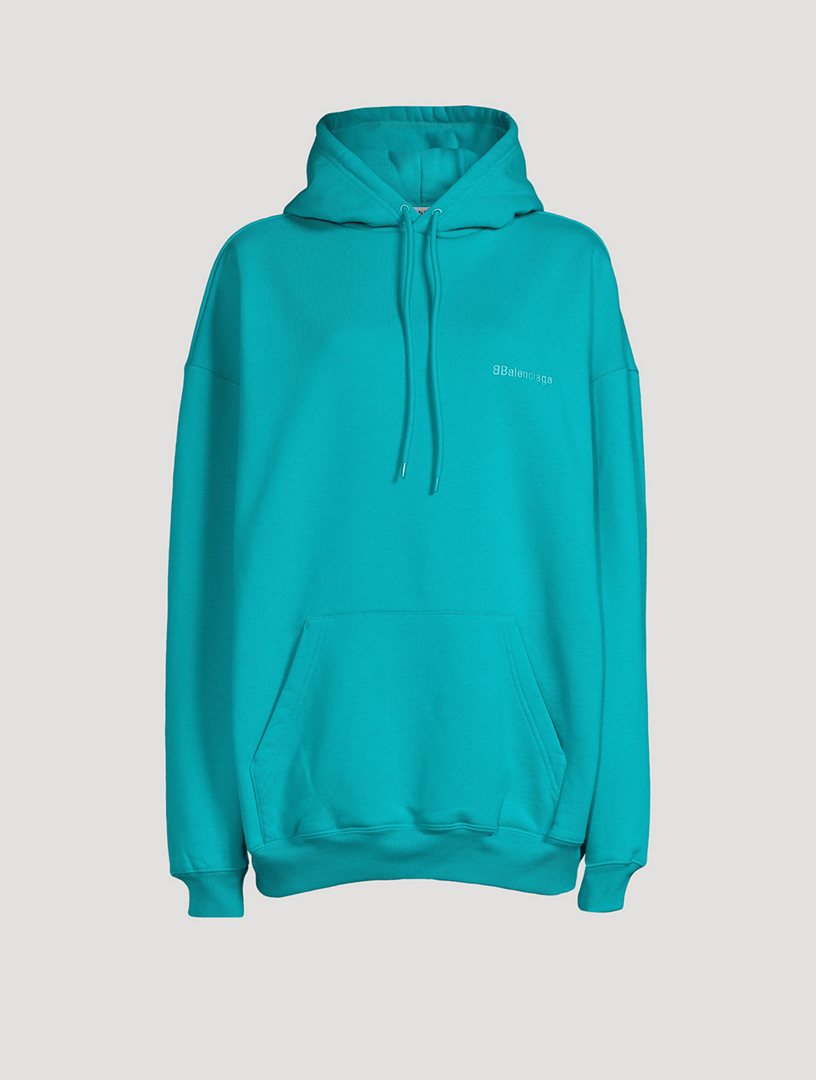 Balenciaga sales turquoise hoodie