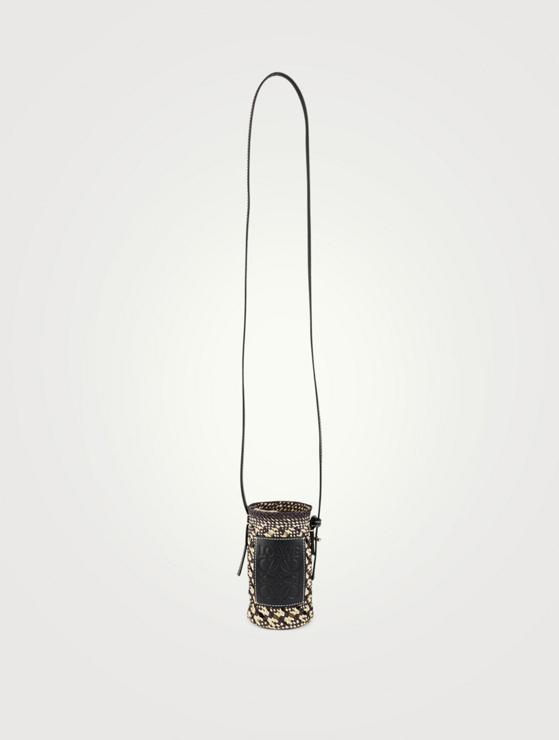 Paula's Ibiza Straw Bucket Bag