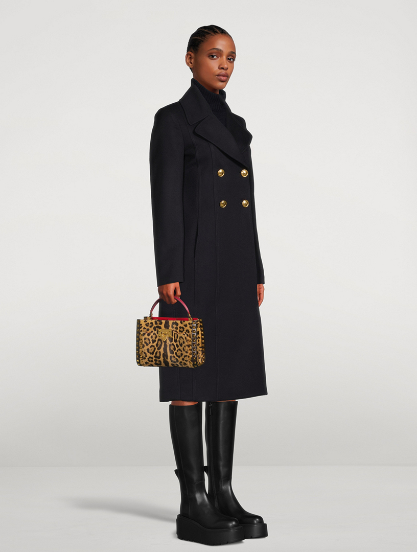 Virgin Wool And Cashmere Double-Breasted Coat