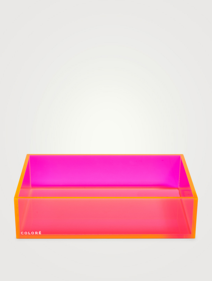 Medium Neon Acrylic Tray
