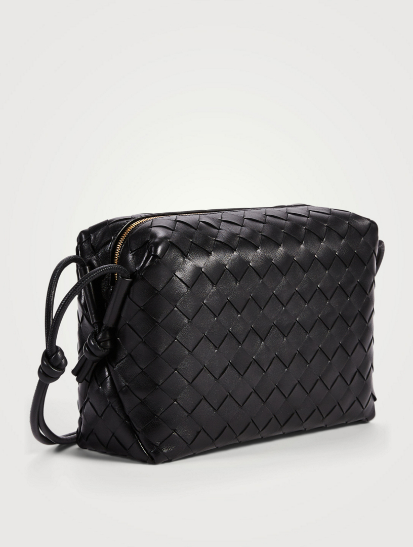 Bottega Veneta Intrecciato Leather Crossbody Bag (SHG-27146) – LuxeDH