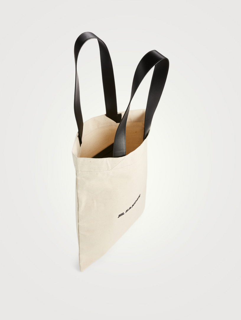 Jil sander 2024 canvas tote bag