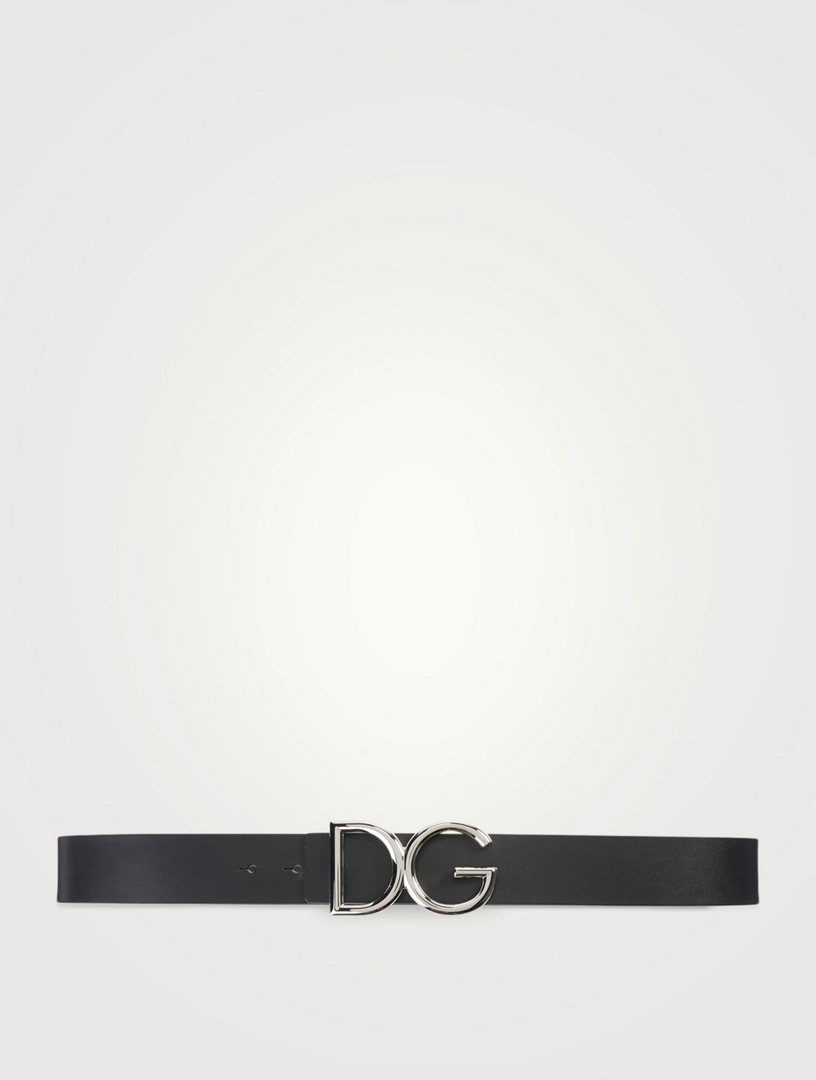 Ceinture DG en cuir