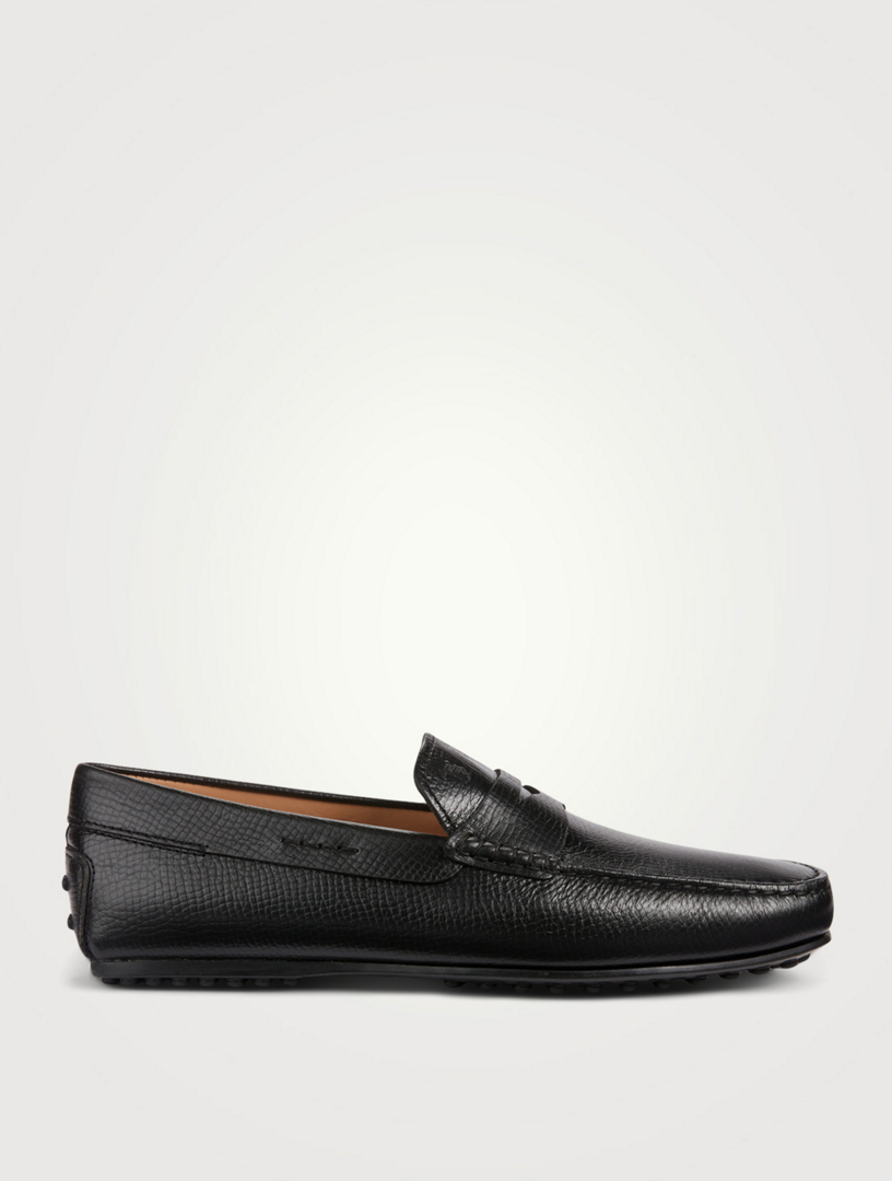 City Gommino Leather Penny Loafers
