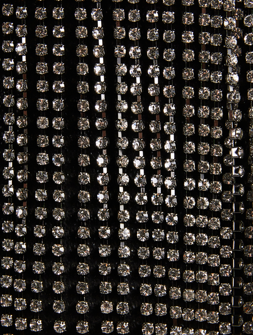 Mini Falabella Tote Bag With Crystal Fringe