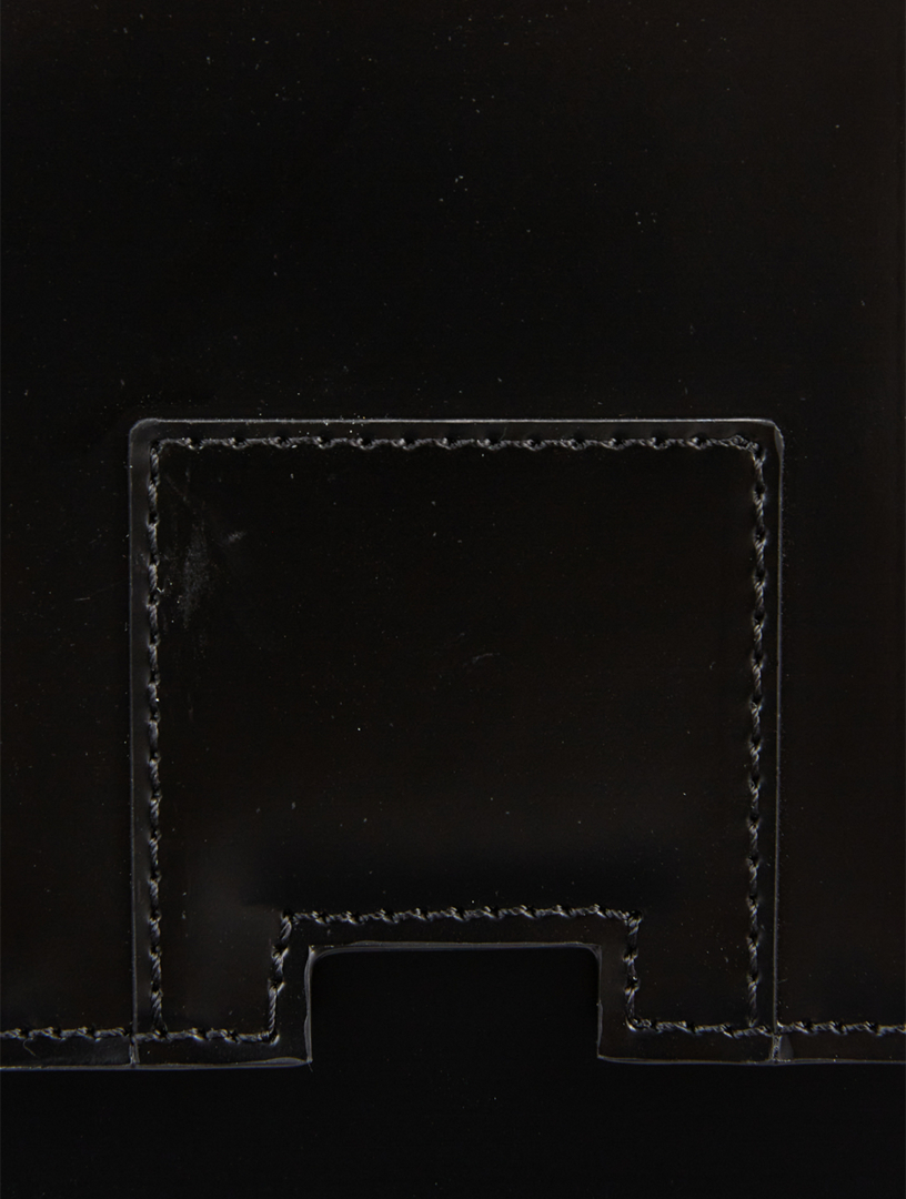 Stack Leather Crossbody Bag