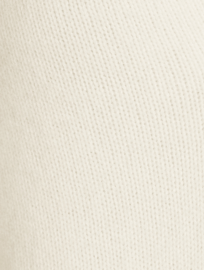Cashmere V-Neck Polo