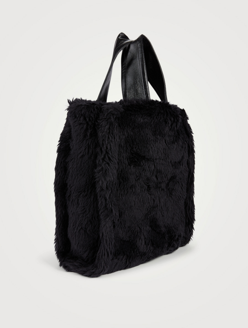 STAND STUDIO Medium Leia Faux Fur Tote Bag | Holt Renfrew