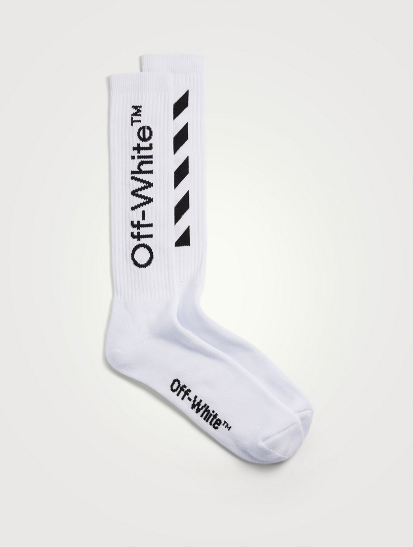 Diag Mid-Length Socks
