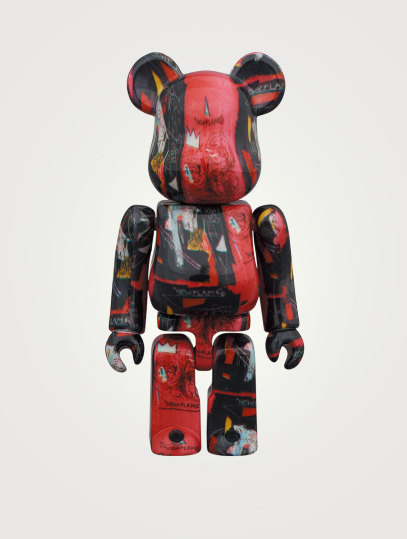 BEARBRICK Andy Warhol x Jean-Michel Basquiat #1 100% & 400% Be