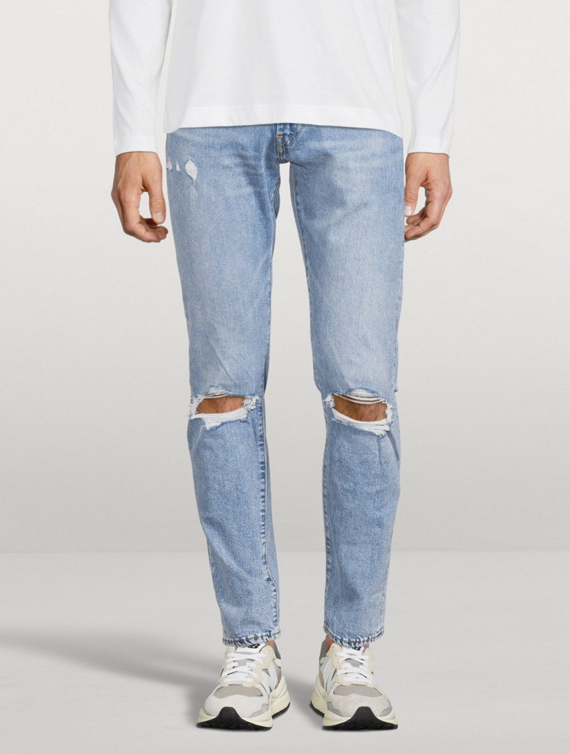 512 Slim Tapered Jeans With Rips