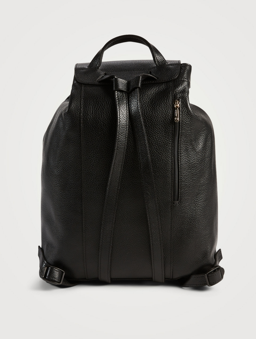 Le Foulonné Leather Backpack
