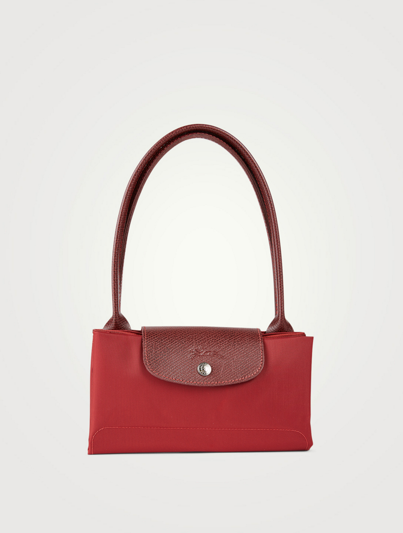 Small Le Pliage Green Recycled Nylon Shoulder Bag